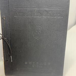 Antique American School Electrical Engineering 1925